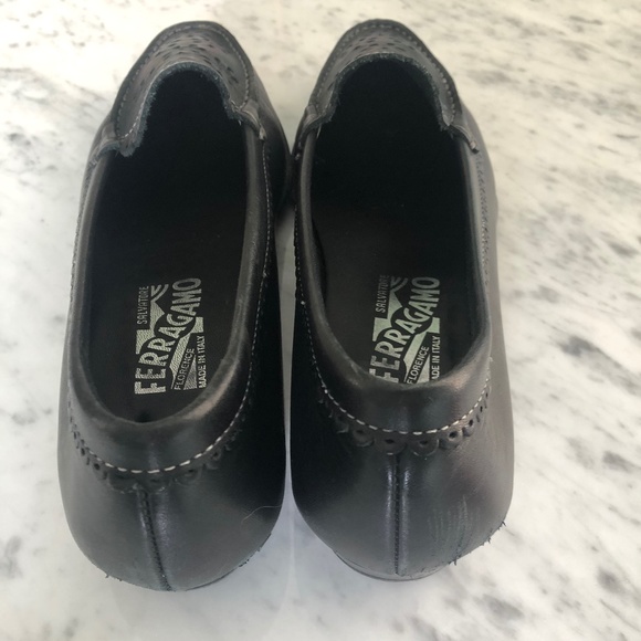 Black Salvatore Ferragamo Loafer 8.5 2A - Picture 2 of 2